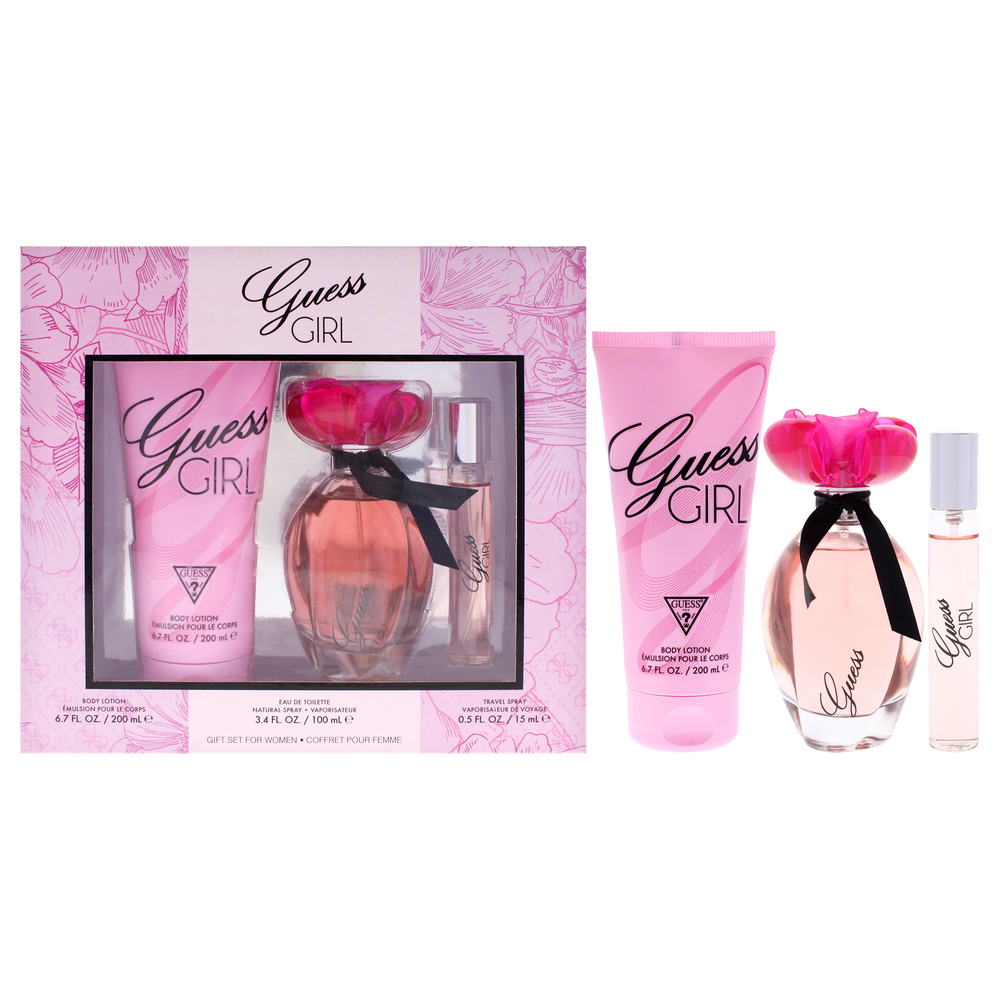 Guess Girl by Guess for Women - 3 Pc Gift Set